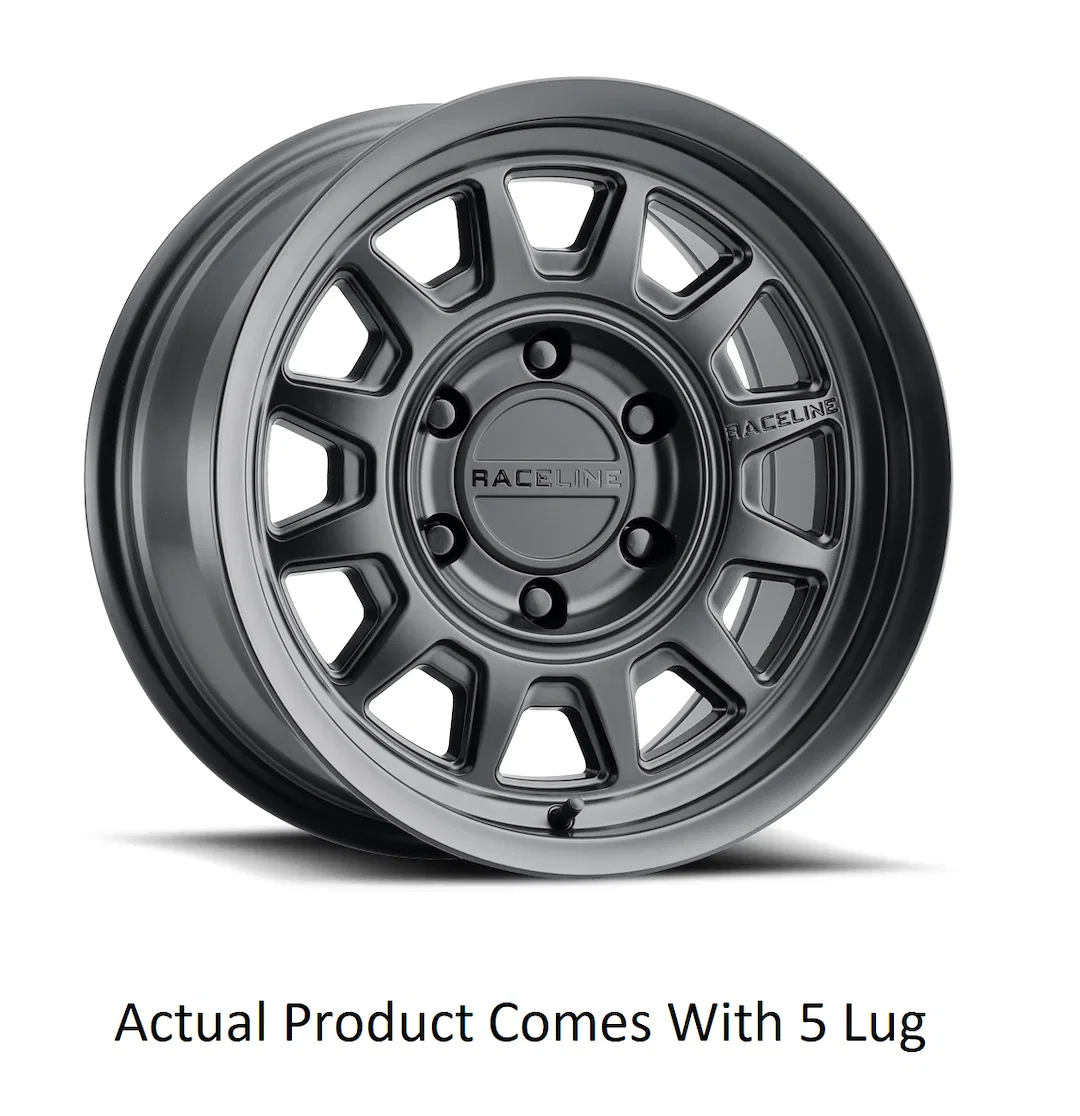 952B-79050-12 – RACELINE Wheel, 17 Inch Diameter x 9 Inch Width 5 x 127 Millimeter/ 5 x 5.00 Inch Bolt Pattern -12 Mi...